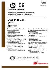 Ingersoll Rand D650S-KL2 Manual Del Usuario
