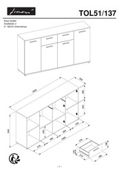 finori TOL51/137 Instrucciones De Montaje