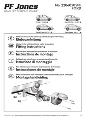 PF Jones 22060505PF Instrucciones De Montaje