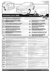 Ecs Electronics MT-087-FH Instrucciones De Montaje