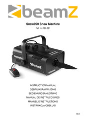 Beamz Snow900 Manual De Instrucciones