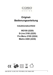 Caso Design W2100 Manual Del Usuario