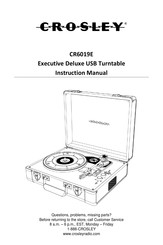 Crosley CR6019E Manual De Instrucciones