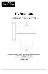 Envirolite EV7066-246 Manual De Instrucciones