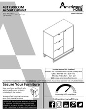 Ameriwood HOME 4817500COM Instrucciones De Montaje