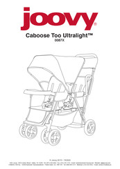 Joovy Caboose Too Ultralight 0087X Manual De Instrucciones