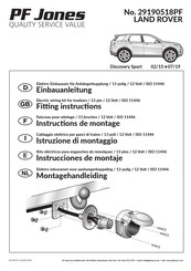 PF Jones 29190518PF Instrucciones De Montaje