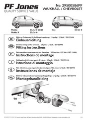 PF Jones 29500586PF Instrucciones De Montaje