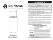 RealFlame 870 Manual