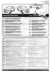 ECS Electronics MT-096-BH Instrucciones De Montaje