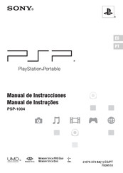 Sony PlayStation Portable PSP-1004 Manual De Instrucciones