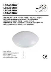 VelLight LEDA80NW Manual Del Usuario