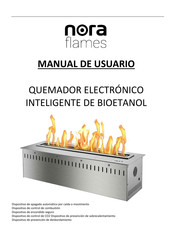 NORA FLAMES BOB 90 Manual De Usuario