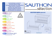 SAUTHON selection SIXTIES BOIS 34111A Instrucciones De Montaje