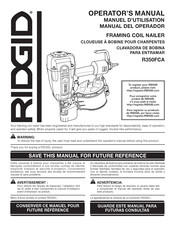 RIDGID R350FCA Manual Del Operador