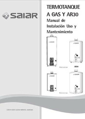 Saiar AR30CMSA13 Manual De Instalación, Uso Y Mantenimiento