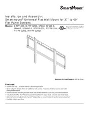 SmartMount RTFPF-320SI Instalación Y Ensamblaje