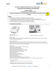 SANISMART PW-02 Instrucción De Instalación