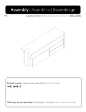 SEI Furniture MS1164813 Instrucciones De Asamblea