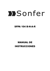 Sonfer SFPA 104 B Manual De Instrucciones