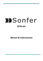 Sonfer SFPA-401 Manual De Instrucciones