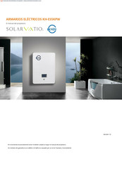 Solarvatio KH-ES5KPW El Manual Del Propietario