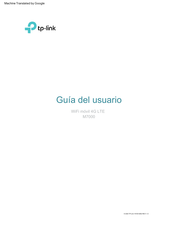 Tp-Link M7000 Guia Del Usuario