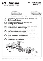 PF Jones 29160510PF Instrucciones De Montaje