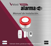 veloti Smart Alarma Wifi Manual De Instalación