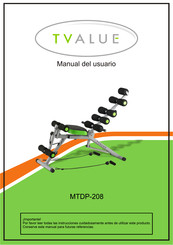 TVALUE MTDP-208 Manual Del Usuario