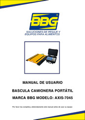 BBG AXIS-7045 Manual De Usuario