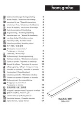 Hansgrohe Rainfinity 500 26844 Serie Modo De Empleo/Instrucciones De Montaje