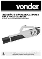 vonder 62.40.012.018 Manual De Instrucciones