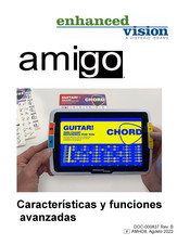 ENHANCED VISION amigo AMHD8 Manual Del Usuario