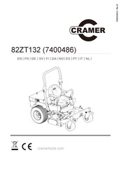 Cramer 82ZT132 Manual De Instrucciones