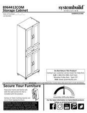 Systembuild Evolution 8964412COM Instrucciones De Montaje