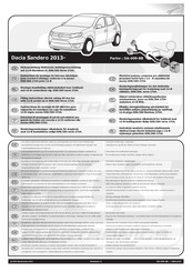 ECS Electronics DA-009-BB Instrucciones De Montaje