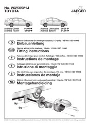 Jaeger 26250521J Instrucciones De Montaje