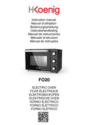 Hkoenig FO20 Manual De Instrucciones