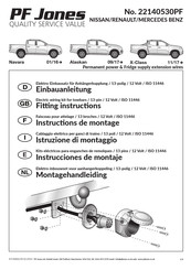 PF Jones 22140530PF Instrucciones De Montaje