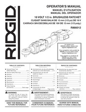 Ryobi R866012 Manual Del Operador