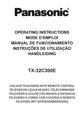 Panasonic TX-32C300E Manual De Funcionamiento