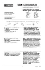 Delta MULTICHOICE R22000-WS Manual De Instrucciones