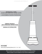 Bissell BGFS5000 Manual De Operación