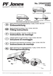 PF Jones 19060550PF Instrucciones De Uso