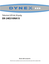 Dynex DX-24E310NA15 Guia Del Usuario