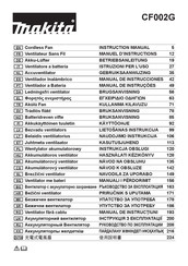 Makita CF002G Manual De Instrucciones