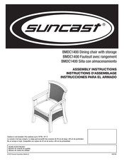 Suncast BMDC1400 Instrucciones Para El Armado