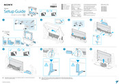 Sony BRAVIA XBR-85X807H Guía De Configuración