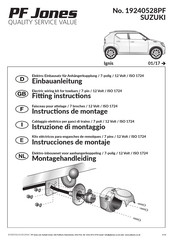 PF Jones 19240528PF Instrucciones De Montaje